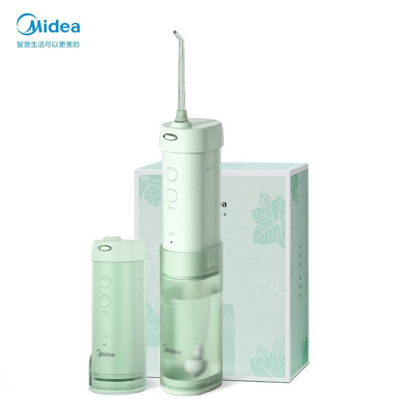 美的( Midea )冲牙器 折叠旅行款 五档便携式 MC-BL0102 薄荷绿/个(LX)