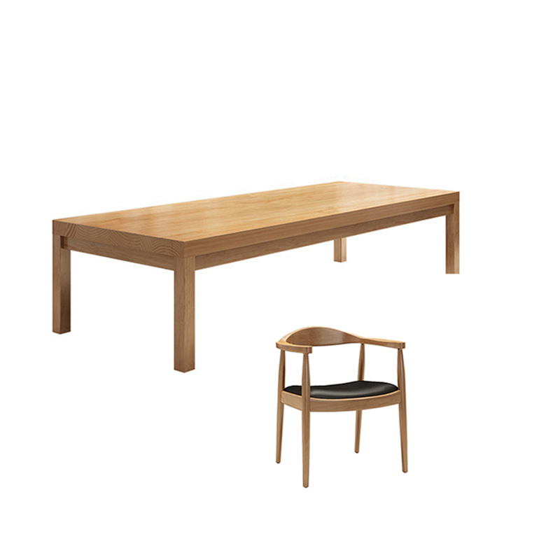 班龙书桌1.6m+4椅套高清大图