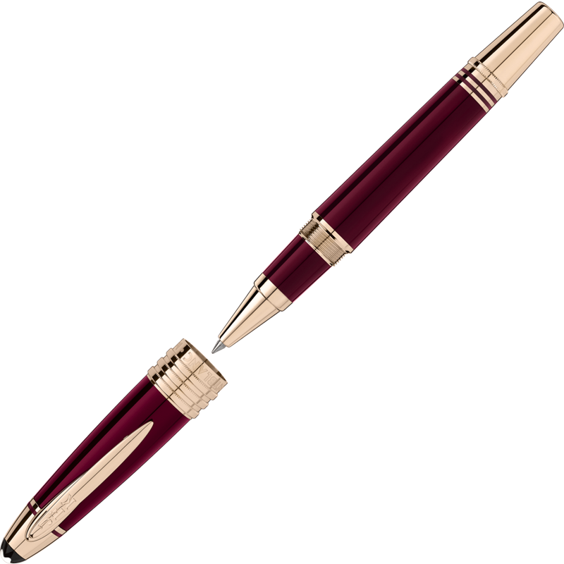 [海外直邮]MontBlanc万宝龙宝珠笔约翰 F 肯尼迪勃艮第酒红色签字笔特别款118082
