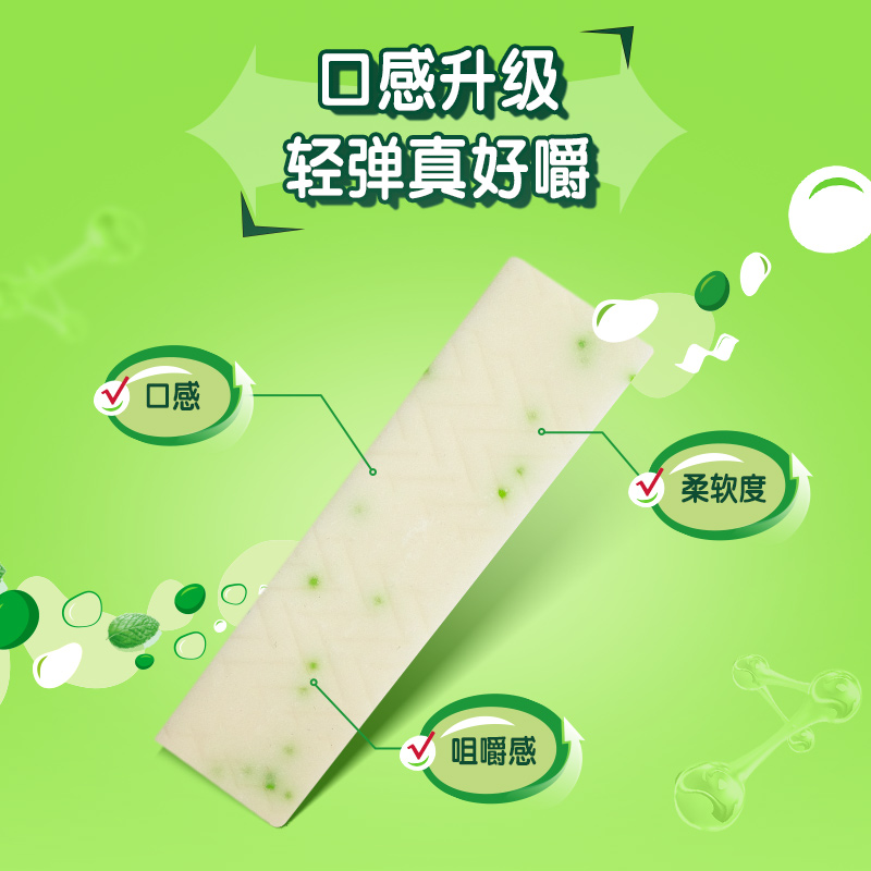 绿箭炫凉薄荷口香糖5片装13.5g*20条盒装经典薄荷味清新口气休闲高清大图