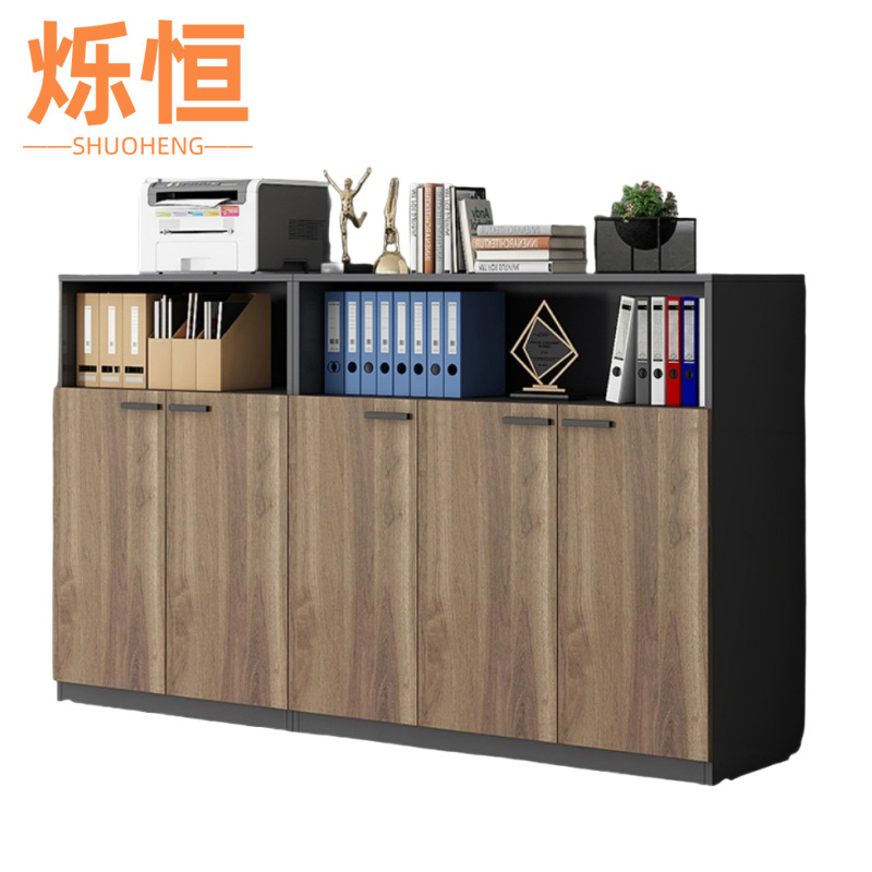 烁恒开放格置物柜6门台高清大图