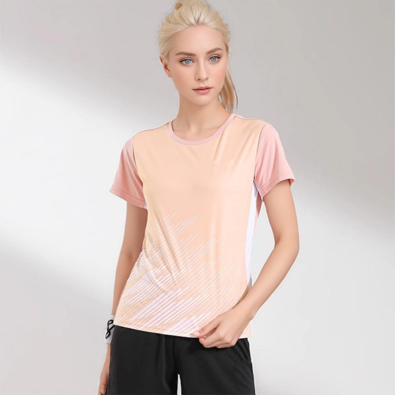 健訫奕天羽毛球服LT270 粉色 XXL