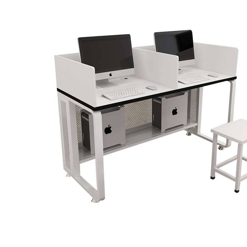 花瓣旅学校机房微机桌双人电脑桌140*60cm