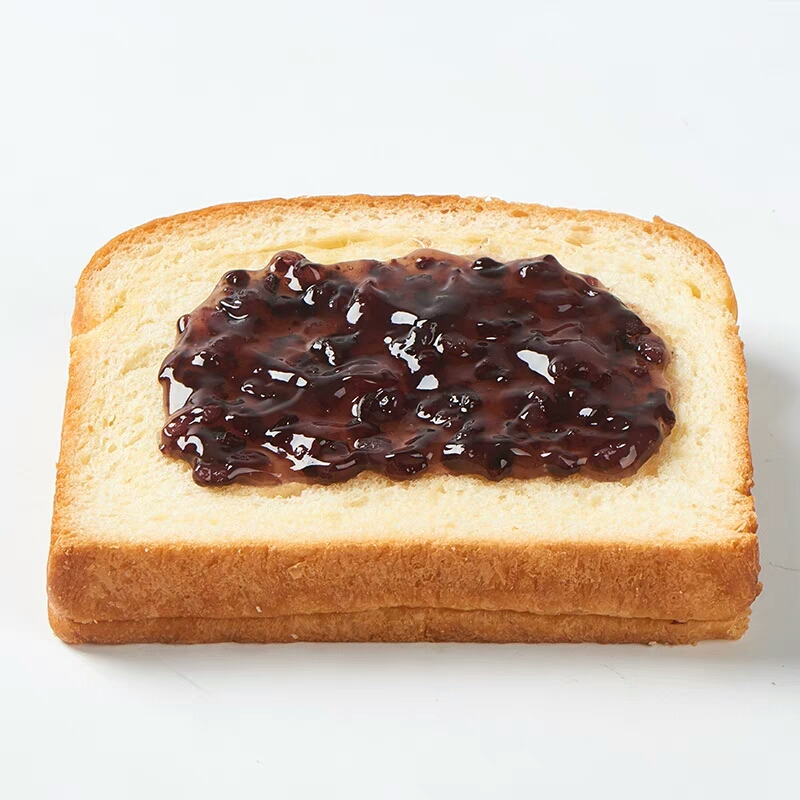 小白心里软紫米吐司整箱4斤夹心面包