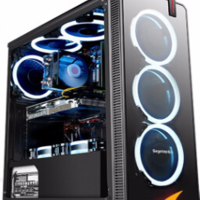 Duel D6S AMD R5 2600/GTX1660 6G/240G SSD/8G DDR4内存/台式组装电脑