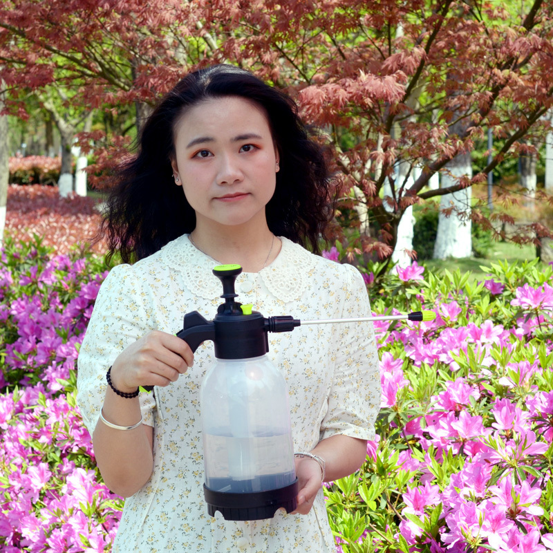 递乐(DiLe) 浇花喷壶透明喷水壶家用园艺室内淋消毒液浇水器洒水壶气压喷雾瓶