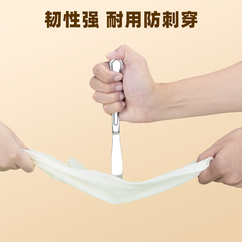 抗菌手套家务洗碗厨房耐用丁晴专用家用洗衣橡胶防水清洁胶皮PVC