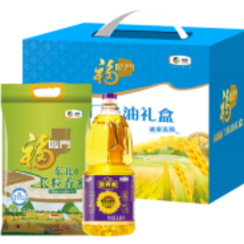 中粮福临门 米油礼盒 1个