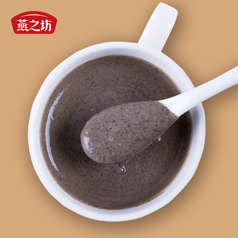 燕之坊黑八宝450g芝麻糊黑豆枸杞桑葚高纤维高蛋白营养早餐代餐粉高清大图