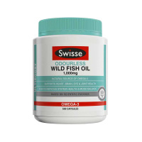 Swisse 无腥味深海野生鱼油胶囊 1000mg 500粒 增强免疫 新西兰直邮