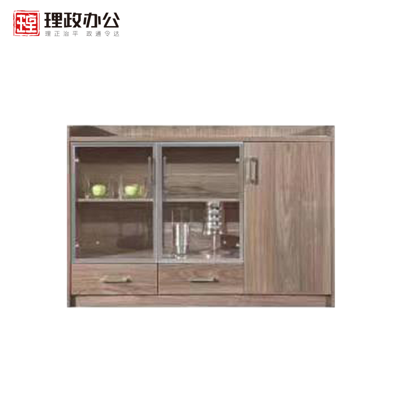 【理政】板式文件柜 办公家具 办公柜 文件柜 资料柜 矮柜 条柜茶水柜高清大图