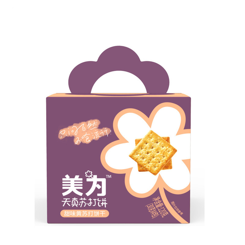 美为甜味黄苏打饼干120克