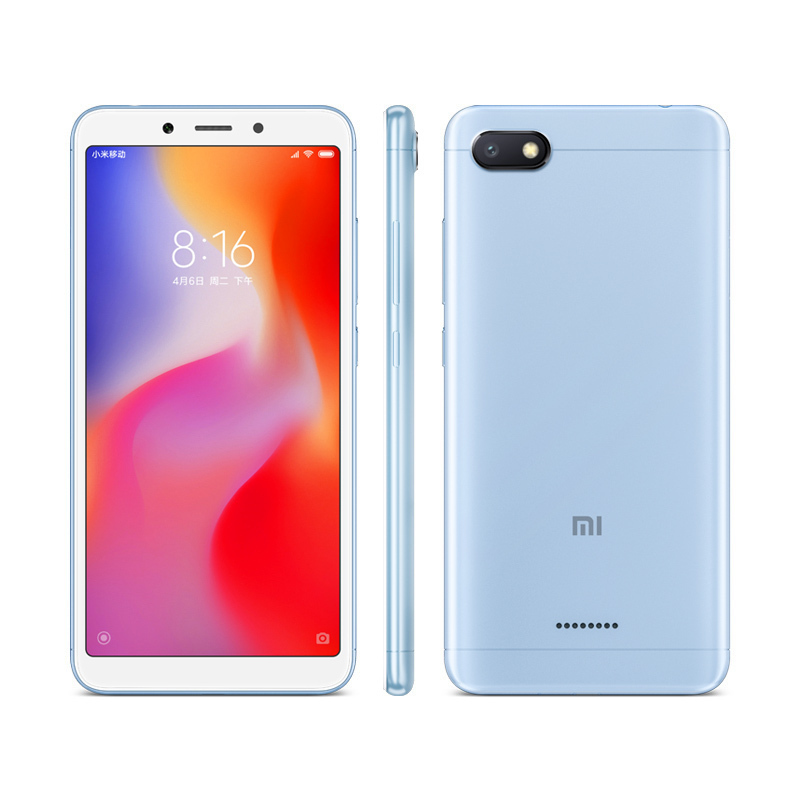 小米 (MI) Redmi6A 3GB+32GB 巴厘蓝 移动联通电信全网通4G手机