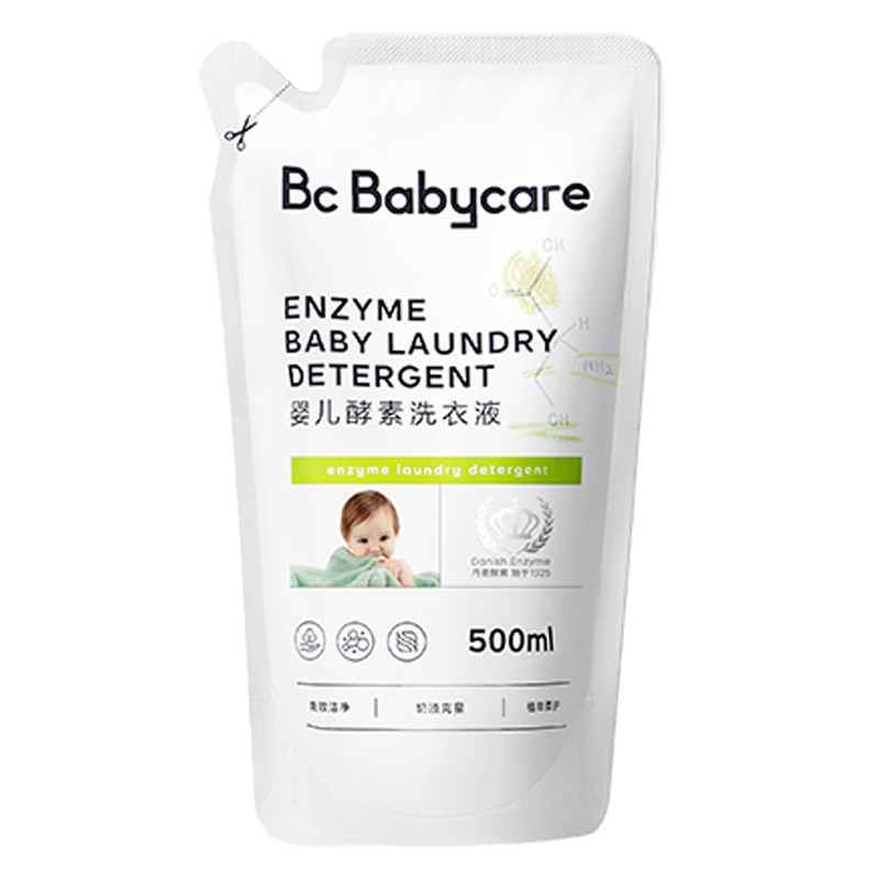 BC BABYCARE / 植物酵素洗衣液无敏无酒精 500ml袋装高清大图