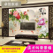 电视背景墙壁纸 无缝大型壁画客厅中式无纺布墙纸3D立体墙布牡丹壹德壹