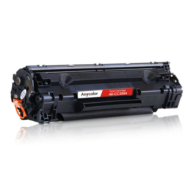 Anycolor欣彩AR-CC388AP(大众版)黑色硒鼓/墨粉盒 （适用惠普CC388A/HP P1007/1008）