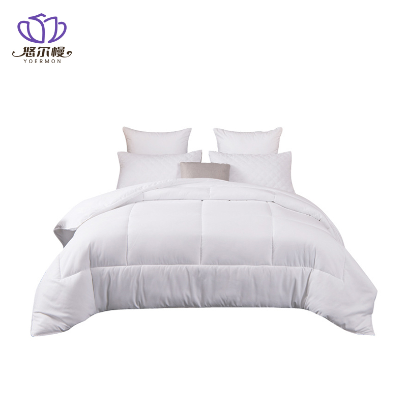 悠尔幔 羽丝绒被芯4.7斤 160*220cm 床高清大图
