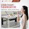 一均25款取暖桌P13T玉石灰岩板138*80CM声控电陶炉电暖炉长方形家用多功能烤火桌子取暖炉电暖升降方茶几取暖器
