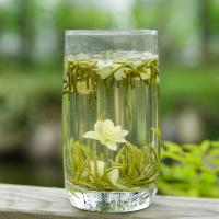 林湖茶叶 2022年新茶 买1赠1浓香型高端茉莉花茶( 银针款)100g/盒