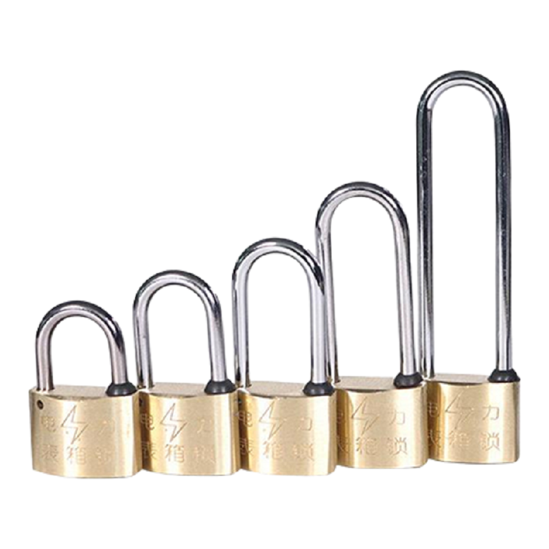 留阳 LiuY-z21 35mm宽30mm钩通开 黄铜 梅花挂锁 单位:把