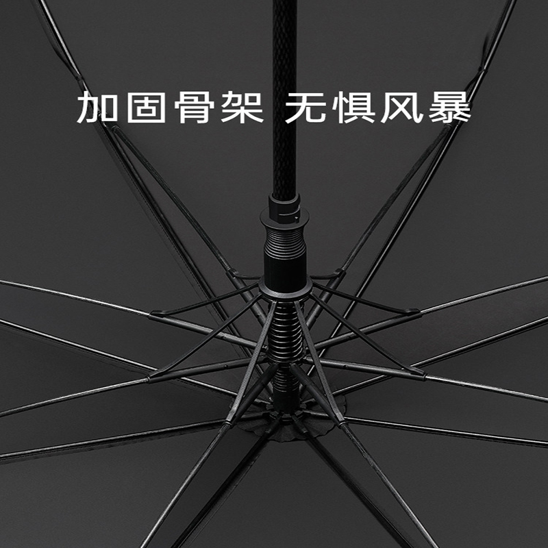 左都 ZD122高尔夫长柄伞 雨伞大号自动 藏蓝色高清大图