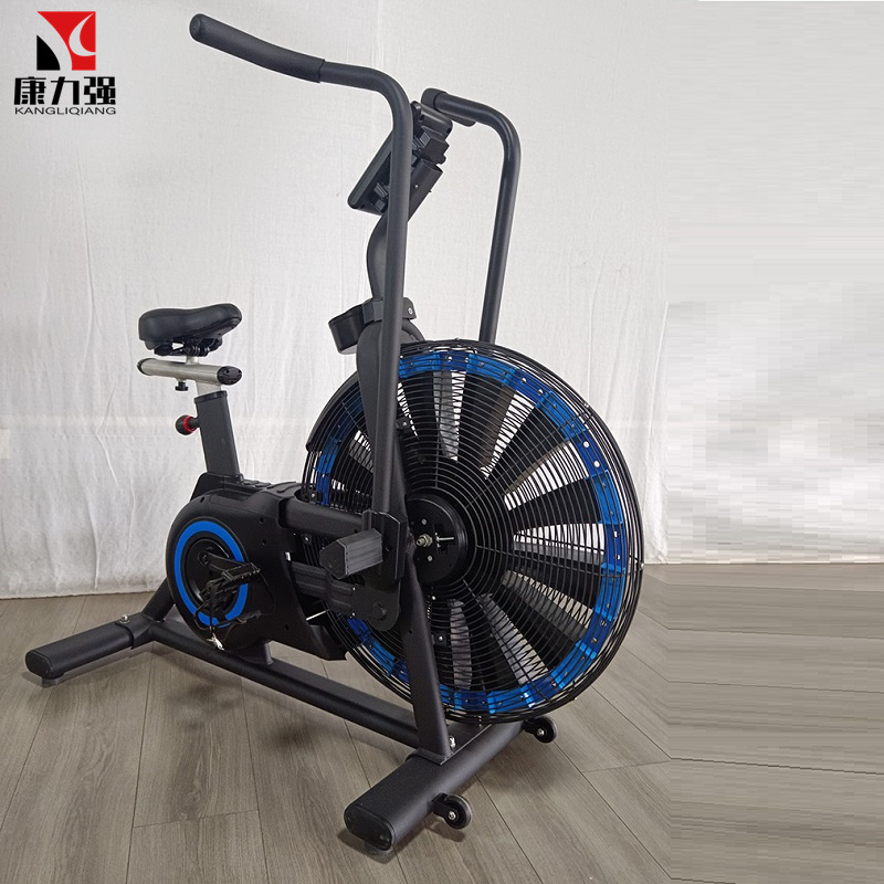 康力强商用风阻单车健身房动感单车运动风扇车立式风阻家用脚踏车