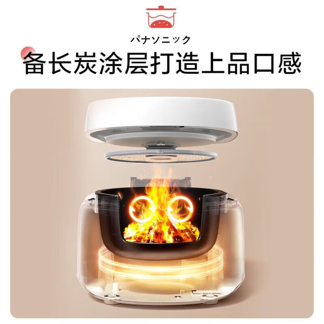 松下(Panasonic)电饭煲SR-DL151 SR-DL151 4L高清大图