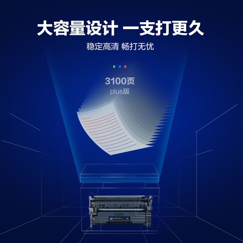 彩格CF277A硒鼓 适用惠普M305d M405dn/dw m329dn m429 m429fdn/fdw粉盒不带芯片高清大图