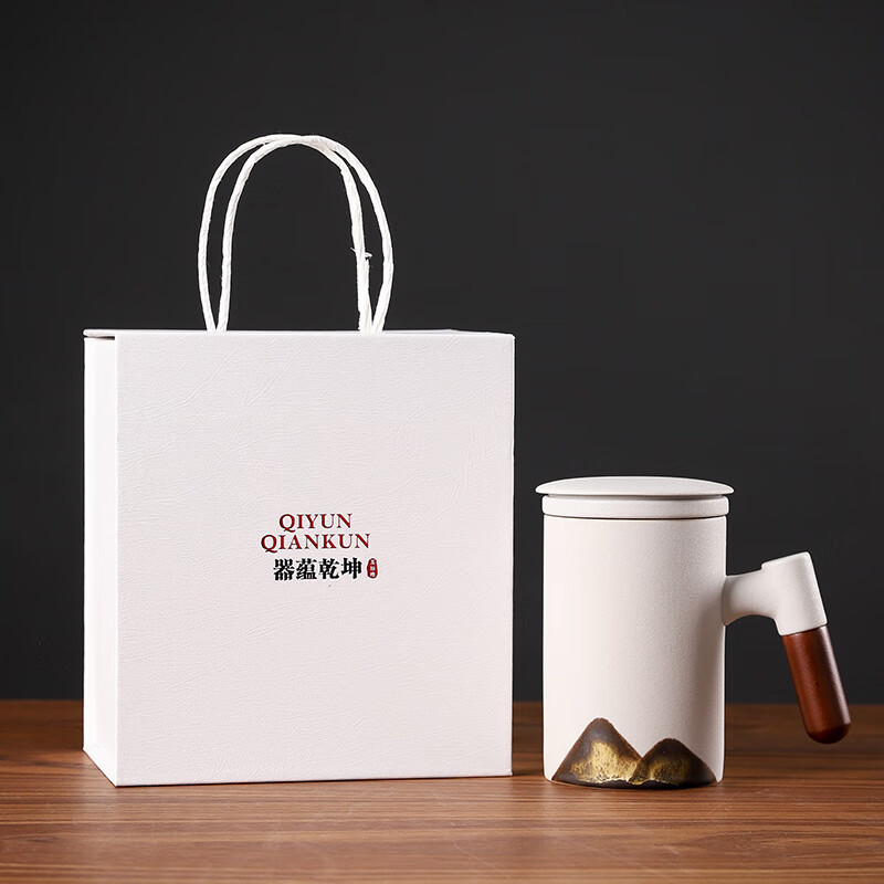 五拾缘远山木柄-泡茶杯 WSY-21D02