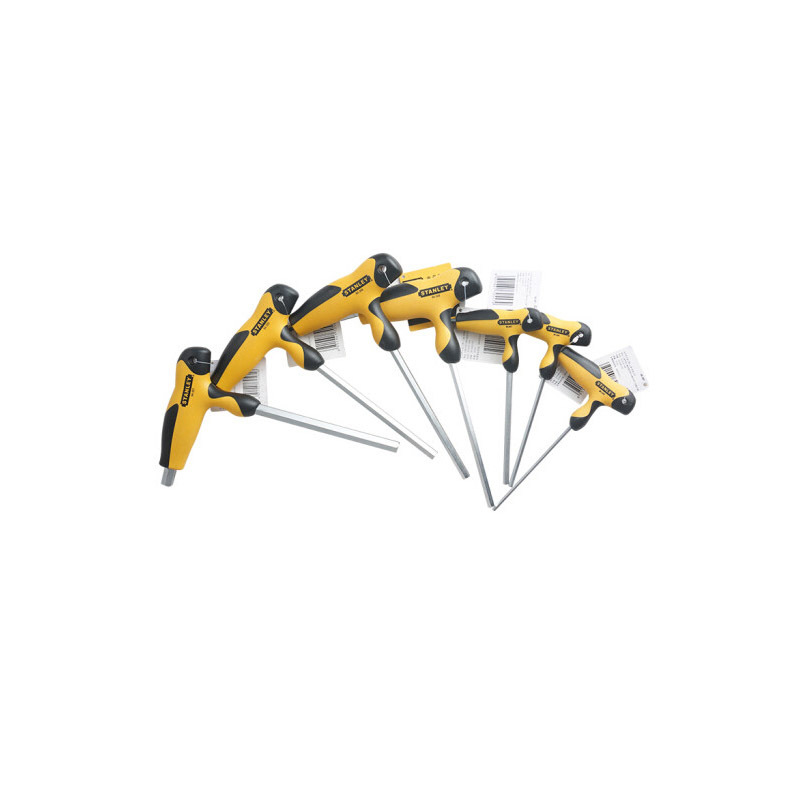 史丹利(Stanley)公制T形内六角扳手5mm 94-347-23 货期5-10天