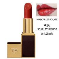汤姆福特（TOM FORD）烈焰幻魅唇膏16#(SCARLET ROUGE)3g TF黑管口红斯嘉丽红