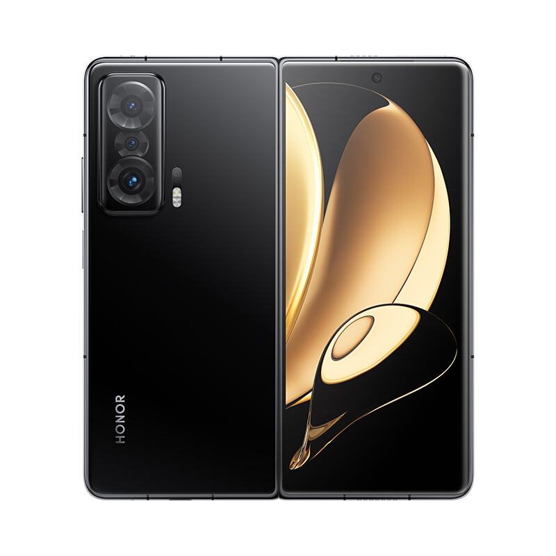 荣耀Magic V 12GB+512GB 亮黑色 全新一代骁龙8 多主摄融合计算摄影 折叠屏 5G全网通手机高清大图