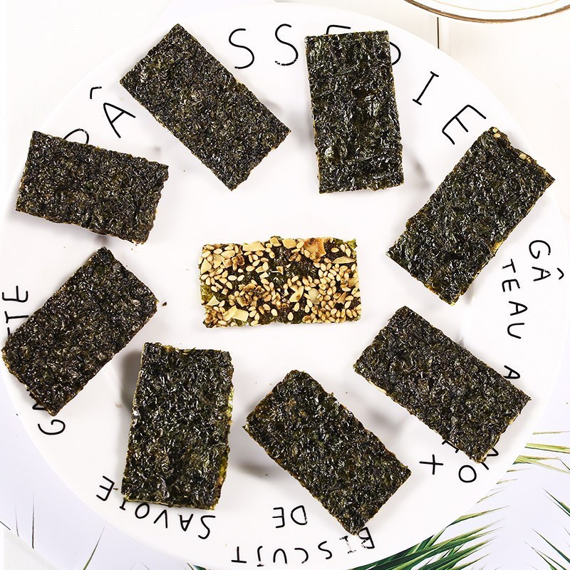 ZHMD料饴记 扁桃仁海苔脆原味500g(约40包)