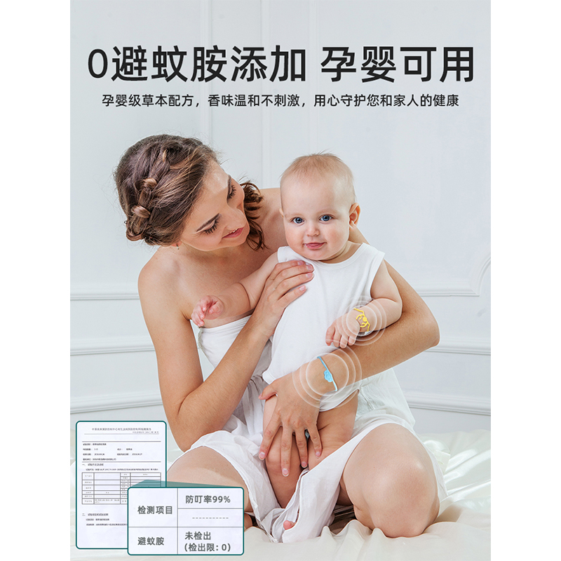 智美环球 柠檬香儿童精油手环植物精油手环 60条 趣萌物系列手环高清大图