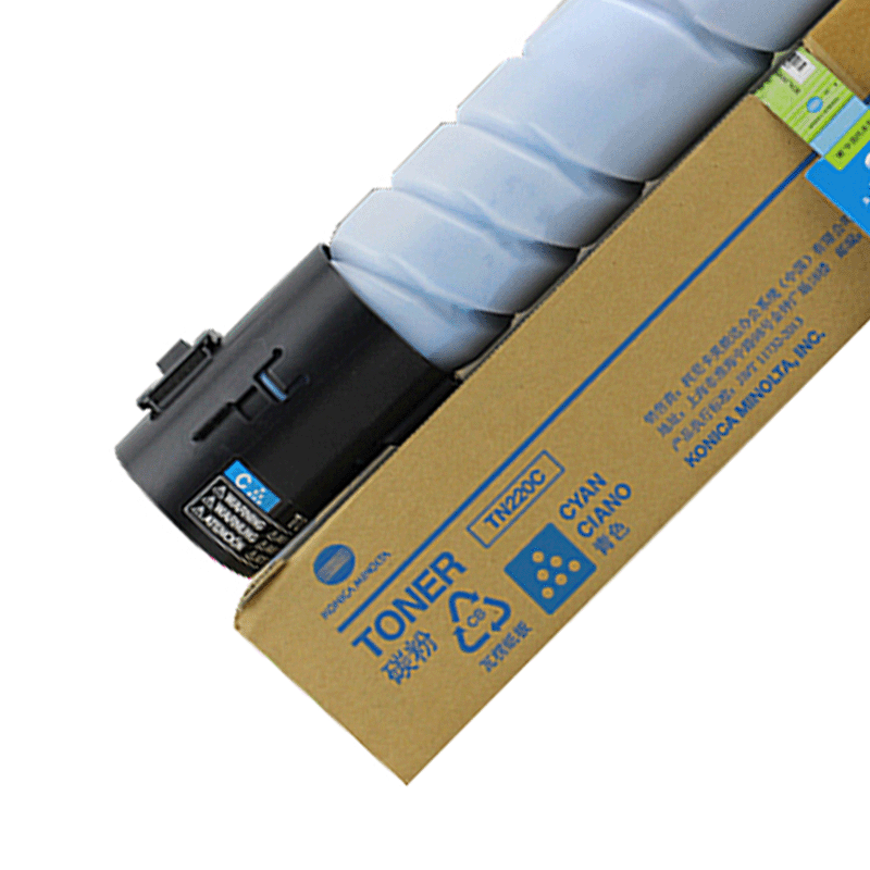 柯尼卡美能达 碳粉 TN220C青色适用型号C221/7122/C281高清大图