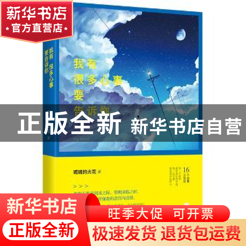 正版 我有很多心事要告诉你 呢喃的火花 北京联合出版公司 978755高清大图