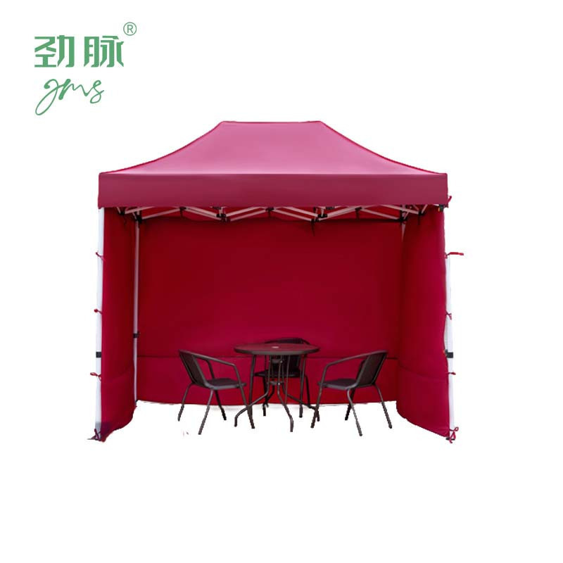 劲脉 三面防雨帐篷 墨绿六棱+3*6*2.1M 顶高清大图