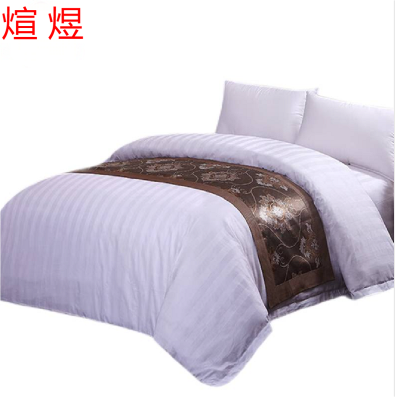 煊煜 40S*40S缎条床单 110*230cm 条高清大图