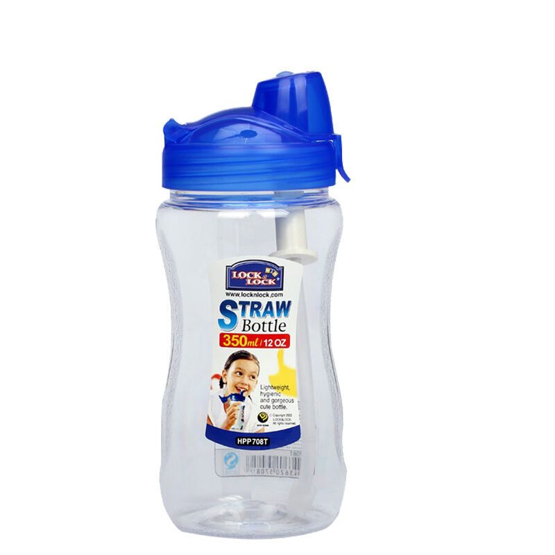 乐扣乐扣 HPP708T 吸管运动水杯 350ml（一个装）可定制