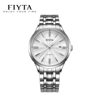 飞亚达(FIYTA)表防水机械休闲精钢带手表