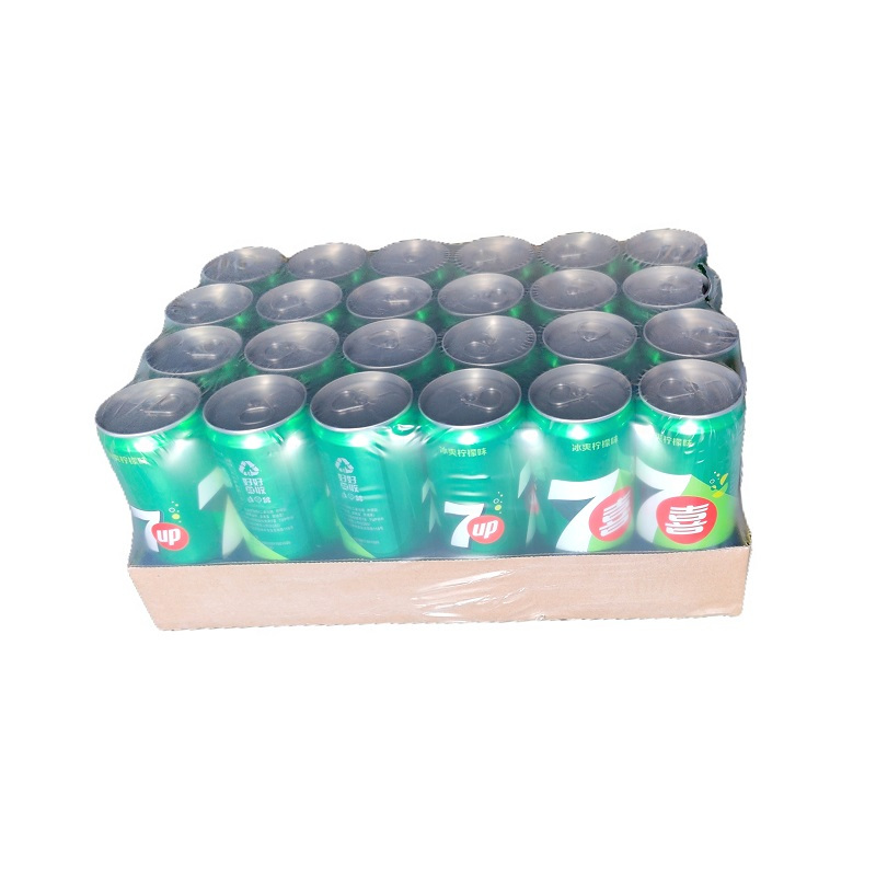 百事可乐七喜柠檬味汽水330ml摩登罐