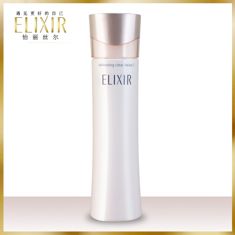 怡丽丝尔(ELIXIR)纯肌净白柔滑晶润化妆水170ml 清爽型 爽肤水日本净白保湿补水