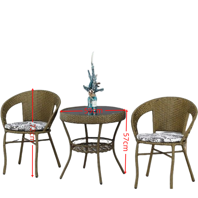 豫龙都户外桌椅一桌两椅套高清大图