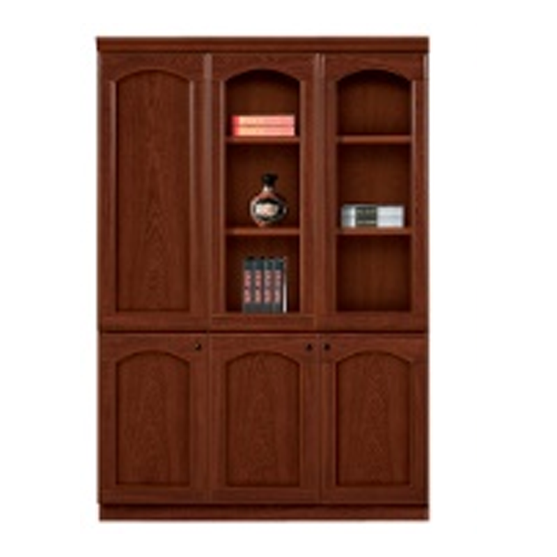 大央文件柜SM-383左 1350W*420D*2000H书架落地置物架客厅家用靠墙收纳柜子储物柜办公室文件柜简易书高清大图