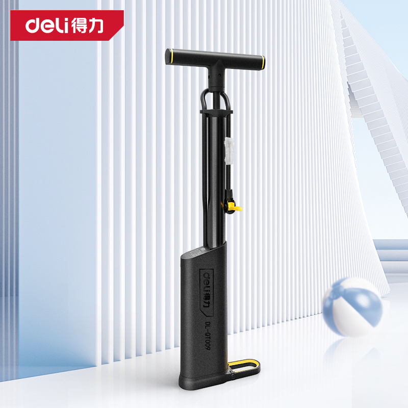 得力(deli) 省力充气泵带数显表 DL-QT009