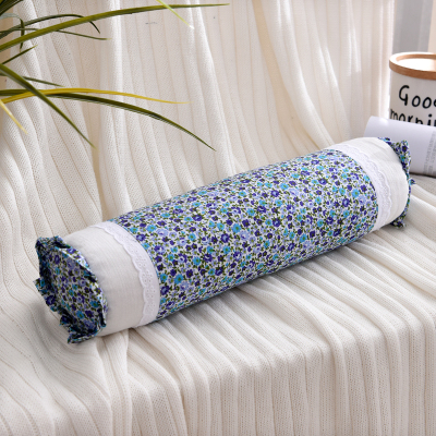 颈椎枕荞麦枕头颈枕圆柱护颈枕圆形糖果枕单人圆枕甜荞麦壳枕头芯 1号