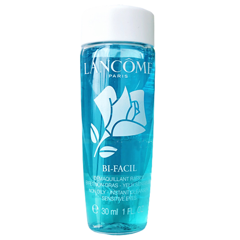 兰蔻lancome清滢眼部卸妆水30ml速效眼唇卸妆液水油分离温和轻柔卸除