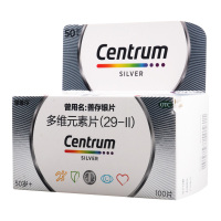 银善存多维元素片100片*1瓶/盒 50岁以上成年人的维生素和矿物质的补充