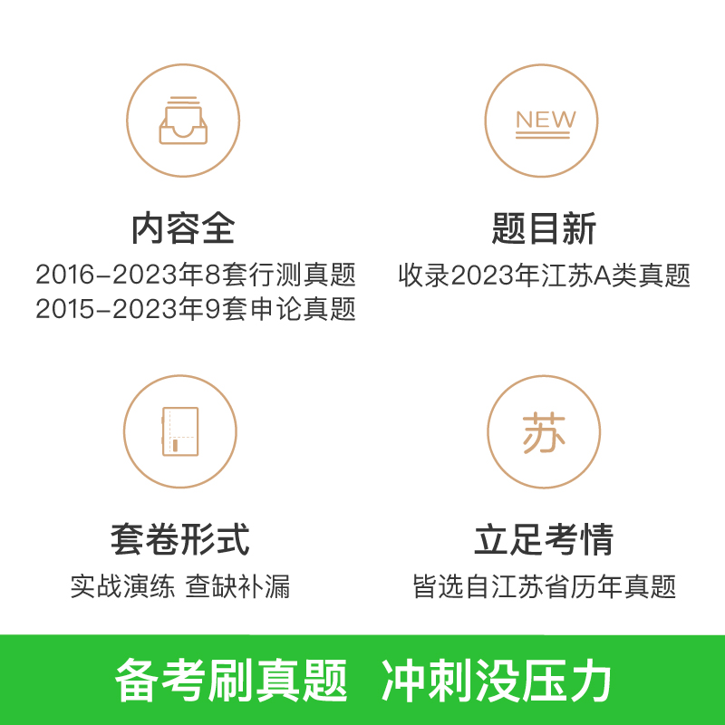 C类真题80分+模考80分套装 [正版]公考2024江苏省公务员考试真题行测申论真题80分综合管理A类行政B类乡镇C高清大图