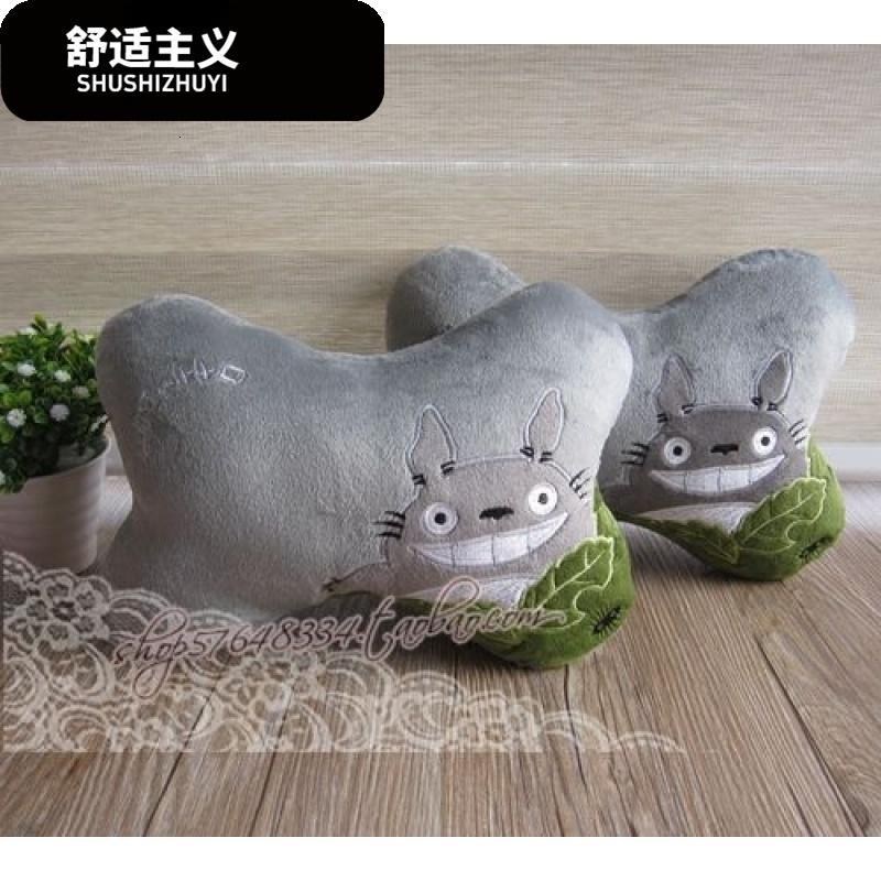 热卖卡通龙猫车饰靠枕内饰汽车头枕座椅汽车车用颈枕汽车靠枕颈枕